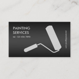 Schwarz Visitenkarte