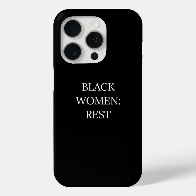 Schwarz-Weib-Ruhe-Handyhülle Case-Mate iPhone Hülle (Rückseite)