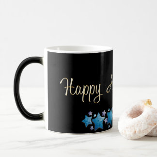 Schwarz/Weiß 11-Unze-verwandelnde Tasse