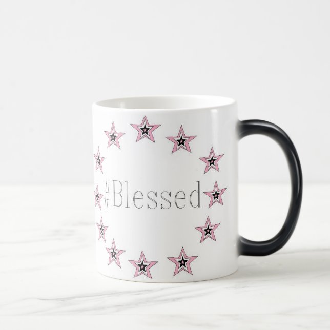 Schwarz/Weiß 11-Unze-verwandelnde Tassenkunst Verwandlungstasse (Rechts)