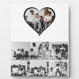 Schwarz-Weiß-7-FotoCollage Fotoplatte