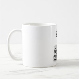 Schwarz-Weiß-7-FotoCollage Kaffeetasse