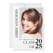 Schwarz-Weiß-Abschlussfoto Klasse 2025