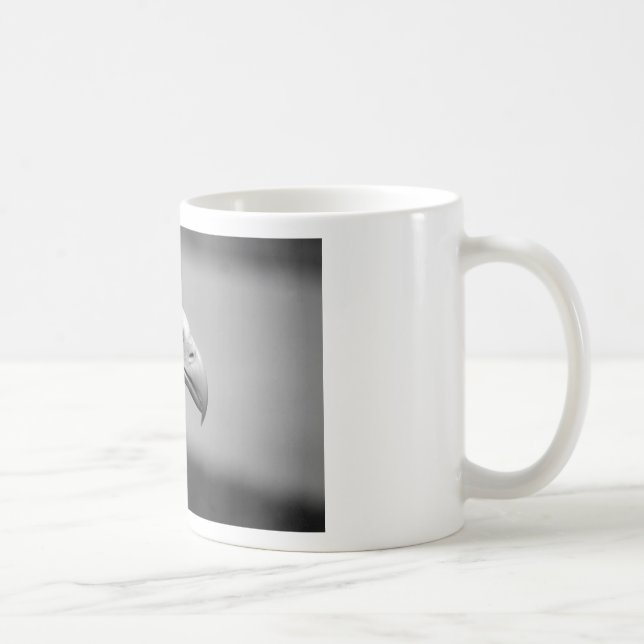 Schwarz-Weiß-Adler Kaffeetasse (Rechts)