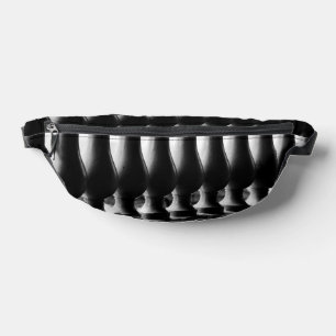 Schwarz-Weiß-Architektur Bauchtasche