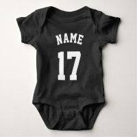 Schwarz-Weiß-Baby | Sports Jersey Design
