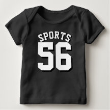 Schwarz-Weiß-Baby | Sports Jersey Design