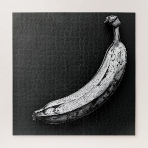 Schwarz-Weiß-Banane