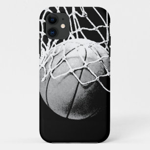 Schwarz-Weiß-Basketball Case-Mate iPhone Hülle