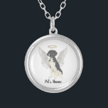 Schwarz-Weiß-Beileid Versilberte Kette<br><div class="desc">Es gibt einige, die der Welt ein so großartiges Licht bringen, dass selbst nach ihrer Abwesenheit ihr Licht bleibt. Lass eine süße Halskette, die deinem Schwermut Komfort bringt, während du einen Augenblick Zeit nimmst, deinen geliebten schwarz-weißen deutschen Kurzhaarzeiger zu erinnern. Für die nachdenklichsten Geschenke, paaren Sie es mit einer Kerze,...</div>
