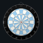 Schwarz-Weiß-Blau Dartscheibe<br><div class="desc">Schwarz-Weiß-Schwarz-Weiß-Karton</div>