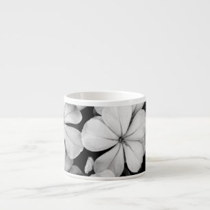 Schwarz-Weiß-Blumenfotografie Espressotasse