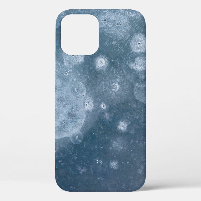 Schwarz-Weiß-Blumentextilien Case-Mate iPhone Hülle (Rückseite)