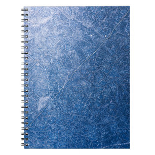 Schwarz-Weiß-Blumentextilien Notizblock