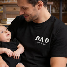 Schwarz-Weiß-Bold-Daddy-Etabliert