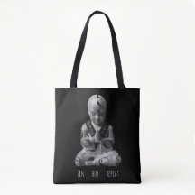 Schwarz-Weiß-Buddha