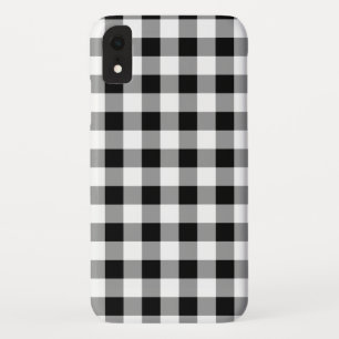 Schwarz-Weiß-Buffalo Kariert Case-Mate iPhone Hülle