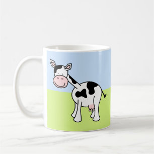 Schwarz-Weiß-Cartoon. Kaffeetasse