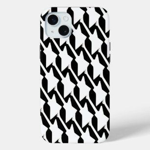 Schwarz-Weiß Cool-Bright Litar Rocker Case-Mate iPhone Hülle