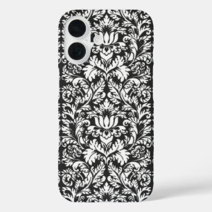 Schwarz-weiß Damask Lace Brocade title_seo2