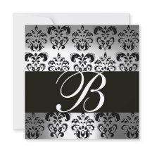 SCHWARZ & WEISS DAMAST MONOGRAMM Champagner Mondst