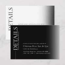 Schwarz-Weiß-Detailkarte