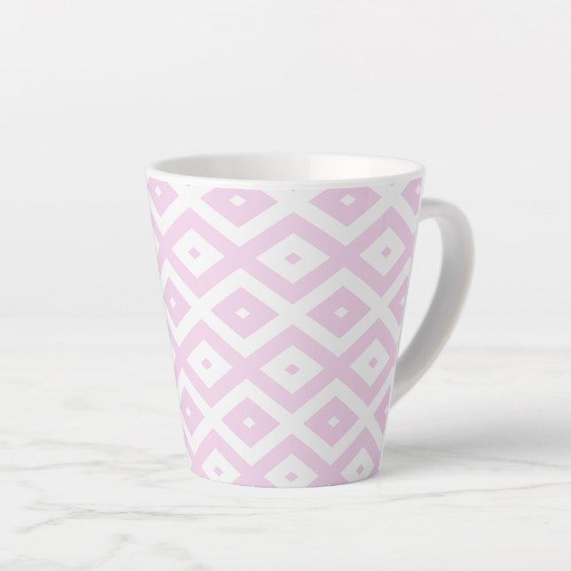 Schwarz-Weiß-Diamant Milchtasse (Rechte Ecke)