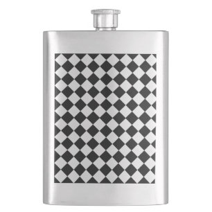 Schwarz-Weiß-Diamant-Muster von Shirley Taylor Flachmann