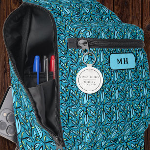 Schwarz-Weiß-Erdnussallergie Schlüsselanhänger