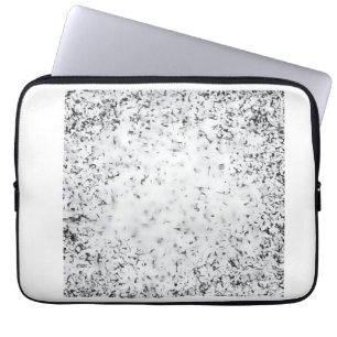 Schwarz-Weiß-Farbton Laptopschutzhülle