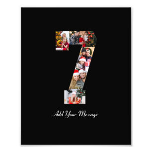 Schwarz-Weiß-Fotocollage Nummer 7 Fotodruck