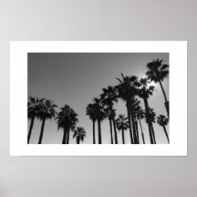 Schwarz-Weiß-Fotografie im Sommer-Ozean