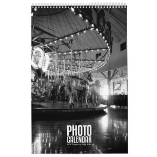 Schwarz-Weiß-Fotokalender Kalender