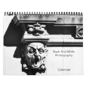 Schwarz-Weiß-Fotokalender Kalender