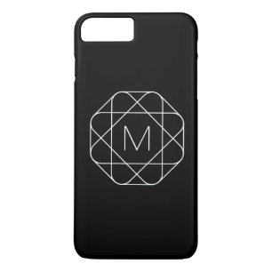 Schwarz-Weiß-Geometrie Case-Mate iPhone Hülle