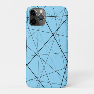 Schwarz-weiß geometrisches Muster Case-Mate iPhone Hülle