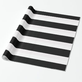 Schwarz-Weiß-Geschenkpapier Geschenkpapier