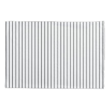Schwarz-weiß gestreifter Pillowcase