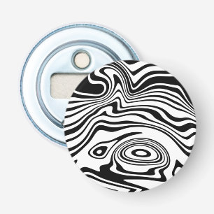 Schwarz-weiß gestrichelte Flaschenöffner wählen Fa