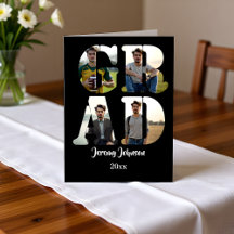 Schwarz-Weiß GRAD-Fotoankündigung