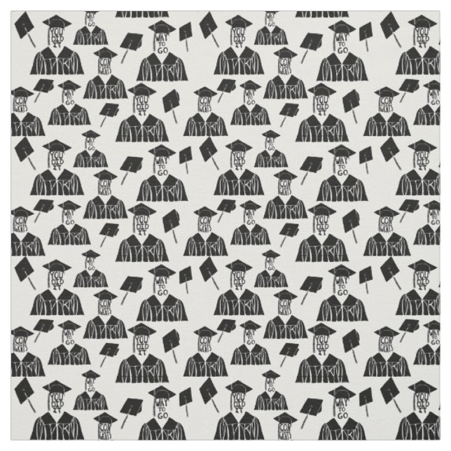 Schwarz-Weiß-Graduierungsklappen und -Krabben Stoff (Muster)