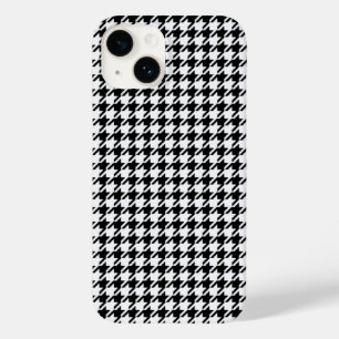 Schwarz-Weiß-Hahnentrittmuster von Shirley Taylor Case-Mate iPhone 14 Hülle