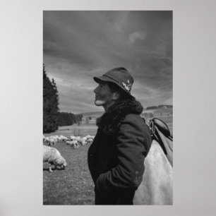 Schwarz-Weiß-Herder 1968 Poster