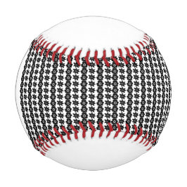 Schwarz-Weiß-Hintergrund mit vielen Punkten Baseball
