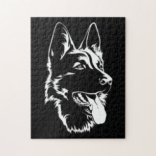 Schwarz-Weiß-Hirte