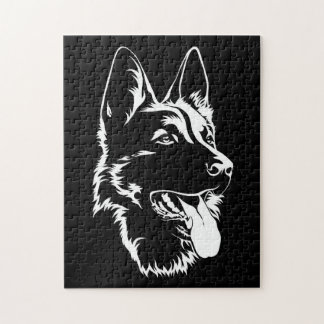 Schwarz-Weiß-Hirte