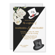 Schwarz-Weiß-Hochzeit