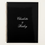 Schwarz-Weiß-Hochzeit Planer<br><div class="desc">Schwarz-Weiß-Hochzeitsplaner</div>
