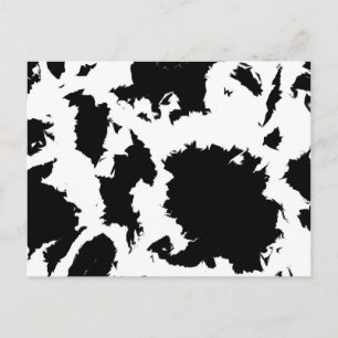 Schwarz-Weiß-Hummer Postkarte
