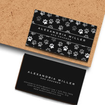 Schwarz-Weiß-Hundekuppeldruck | Pet Groomer